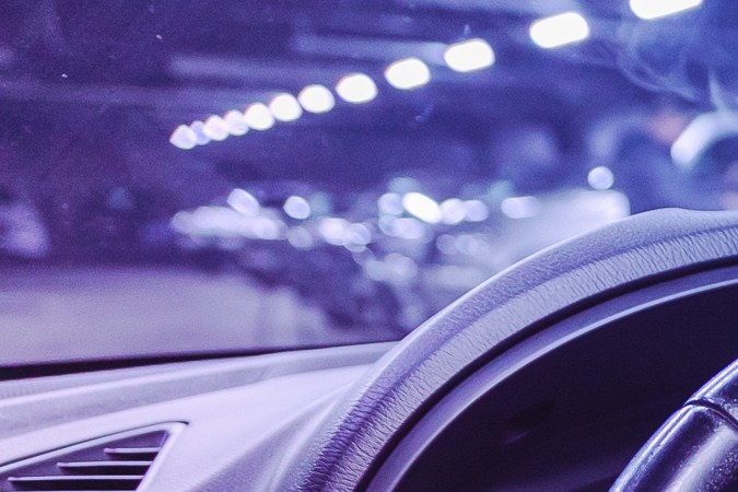 Auto con tecnología.