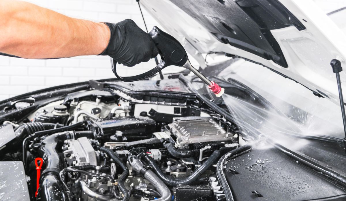 how often should you wash your car engine
