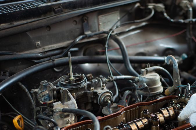 liquido para lavar motor de carro