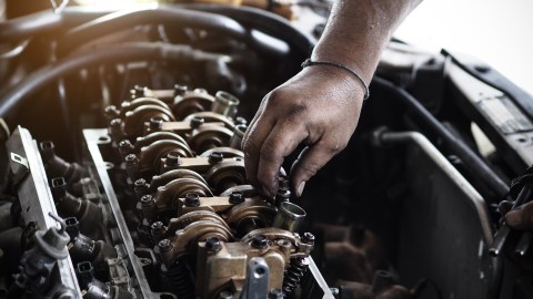Motor desbielado
