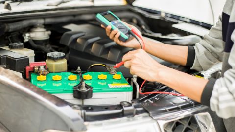 Falla eléctrica de auto.