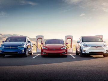 Autos eléctricos de Tesla