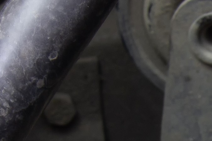 Motor de cuatro cilindros.