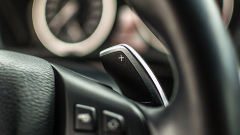 Paletas de cambios de velocidad.