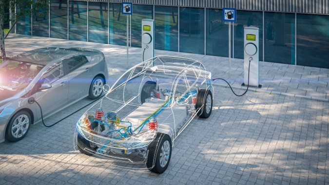 Vehículo eléctrico.