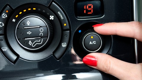 Aire acondicionado de auto.