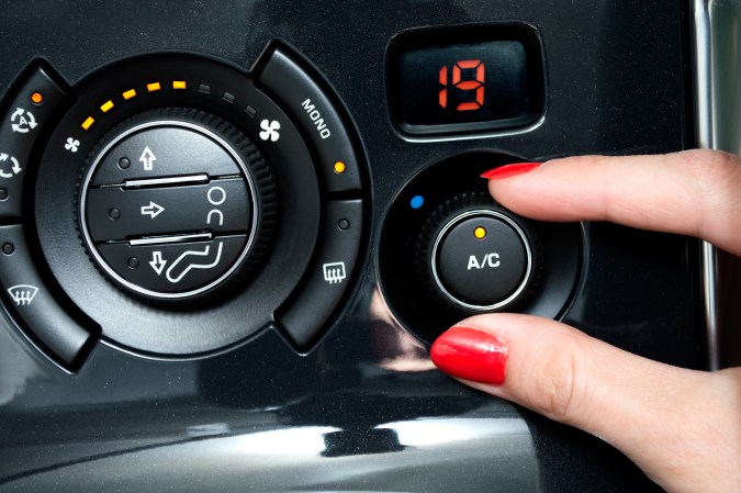 Aire acondicionado de auto.