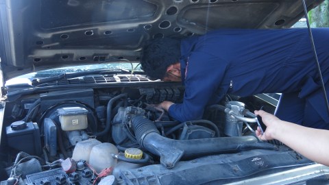 Numero de motor del auto donde esta