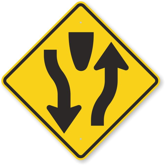 Foto de una señal de tránsito