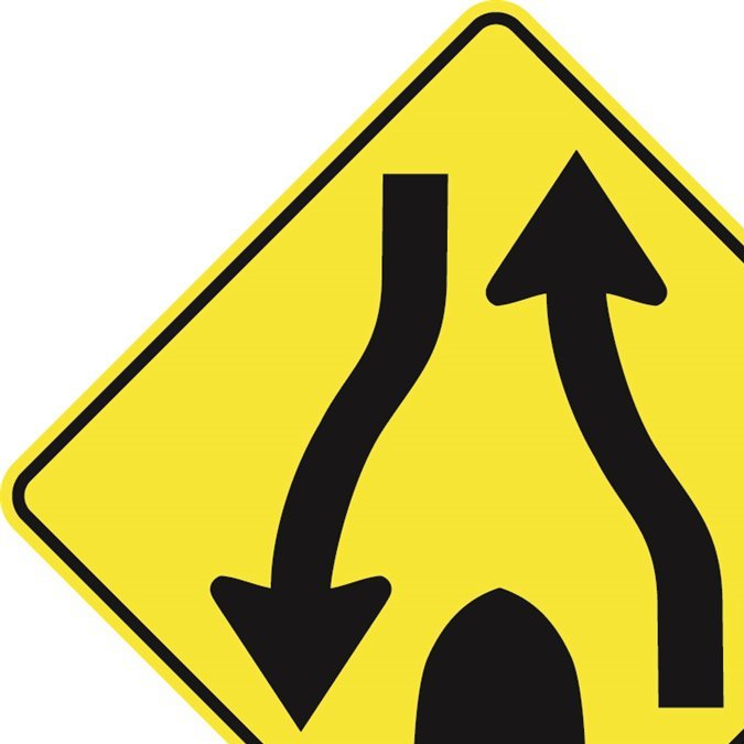 Foto de una señal de tránsito