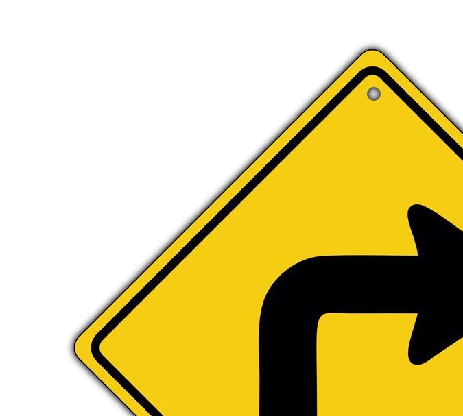 Foto de una señal de tránsito