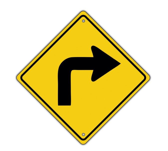 Foto de una señal de tránsito