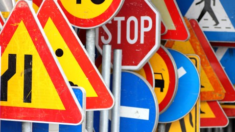 señales de tránsito en usa