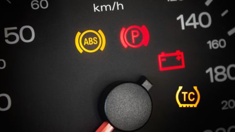 Luces de tablero de auto