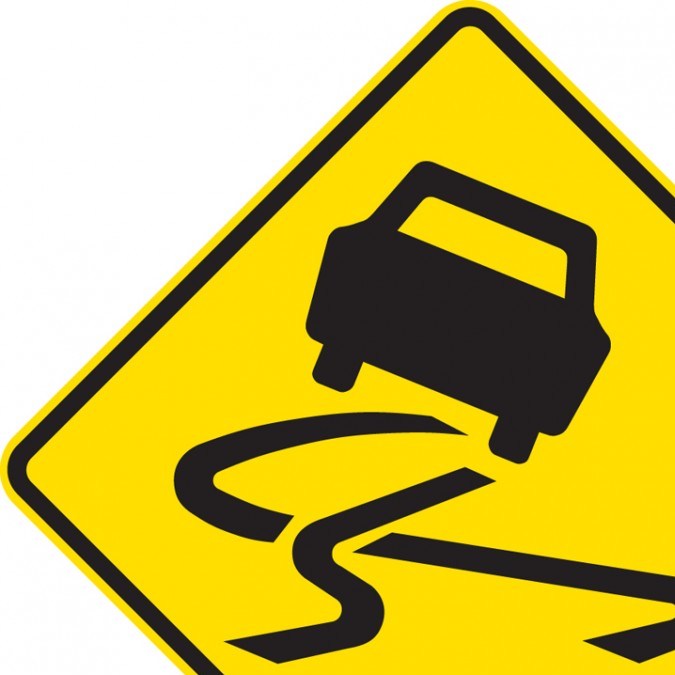 Foto de una señal de tránsito