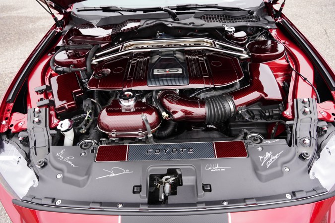 Mustang con motor 5.0 Coyote ford