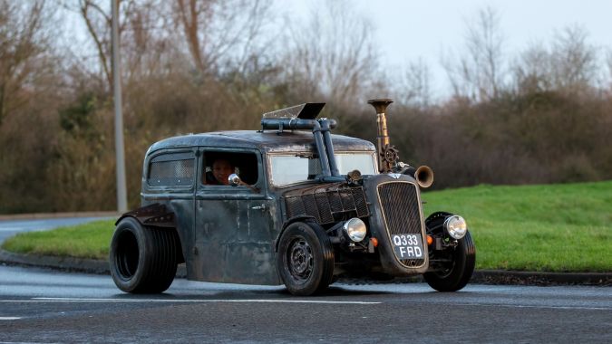 ¿Qué tipo de piezas suelen utilizarse en la construcción de un Rat Rod?