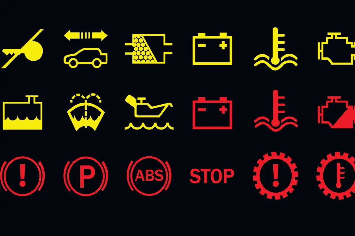 Significado de las luces en el salpicadero del coche