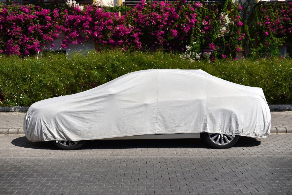 Protective car cover.