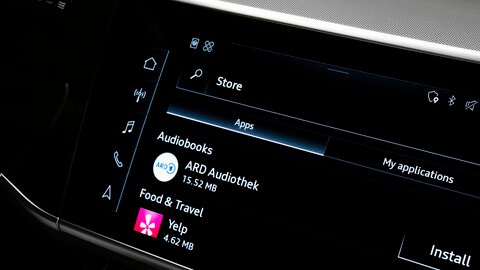 Audi store.