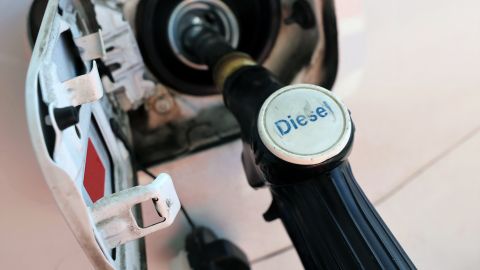 Auto que consume diésel.