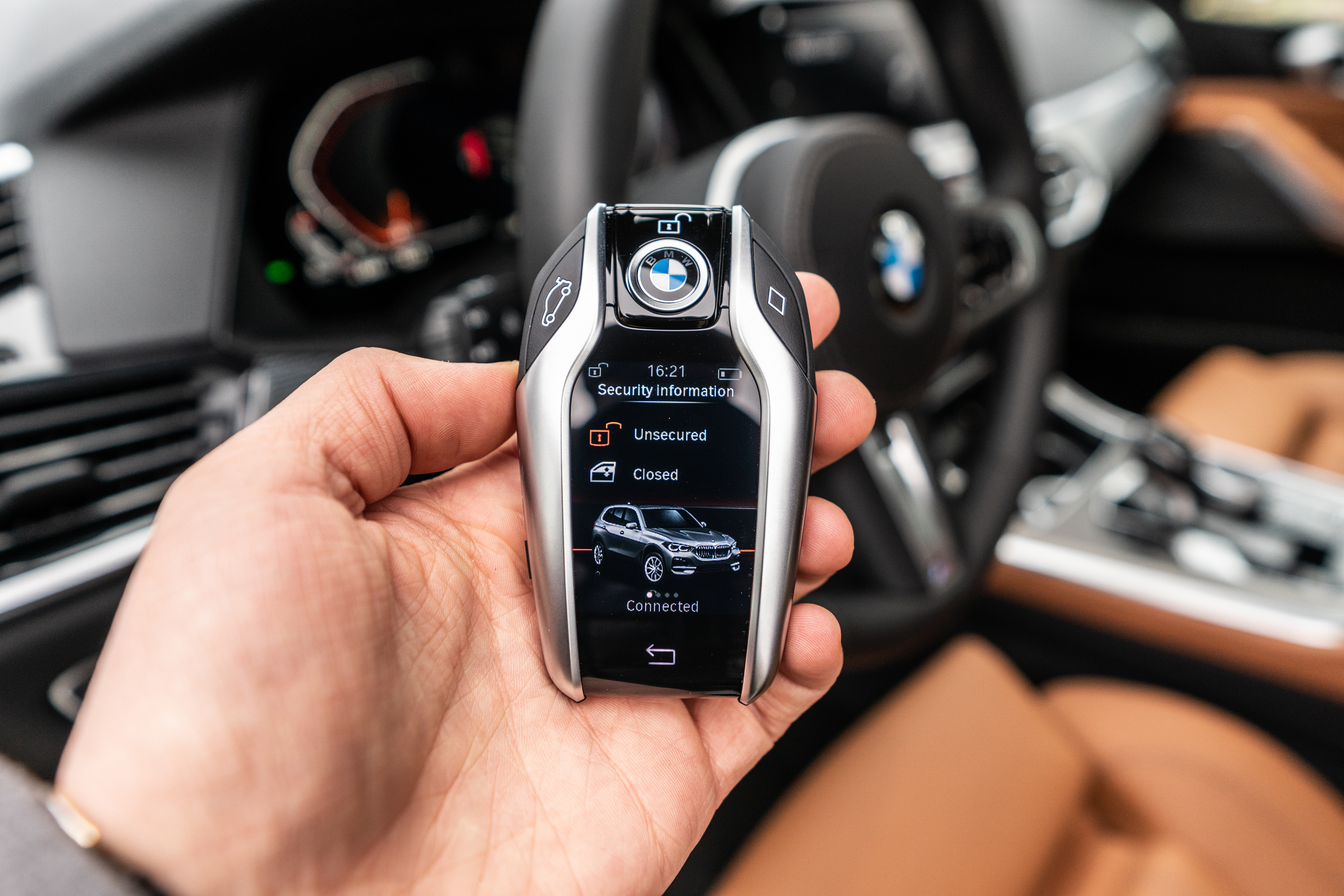 BMW futuristic-smart Key.