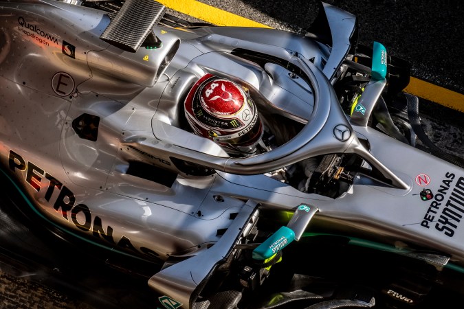 Lewis Hamilton.