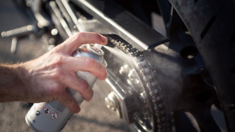 Lubricante de cadena.