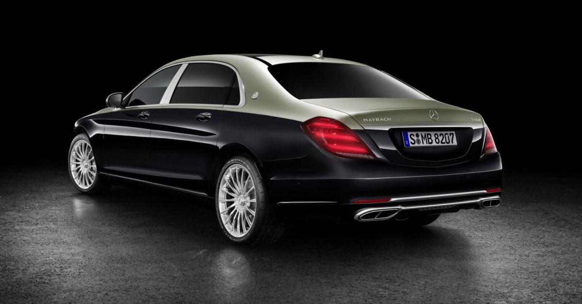 Mercedes Maybach S650 exterior