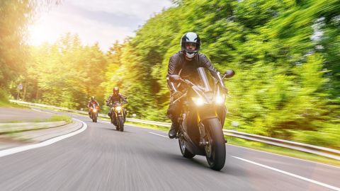 Motociclistas.