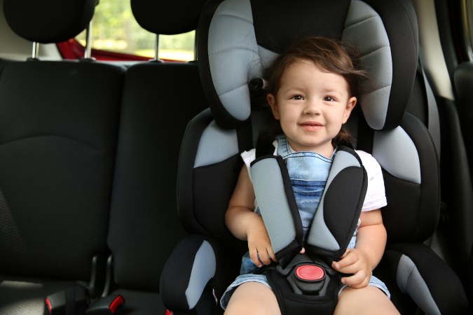 Silla de carro para bebe.
