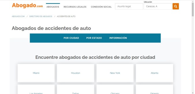 abogados de accidentes de carro