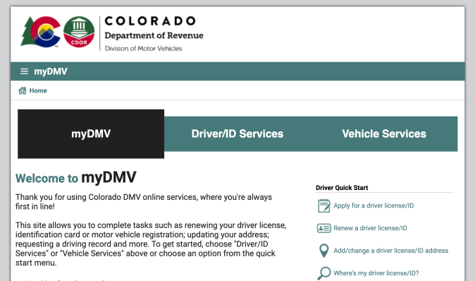 examen para sacar licencia en colorado