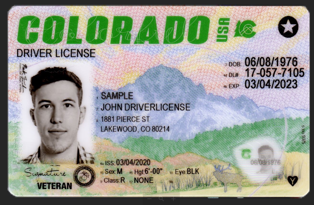 licencia de conducir en colorado