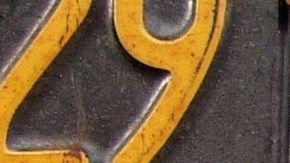 cómo limpiar la matrícula del carro