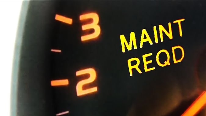 Qué significa Maint REQD