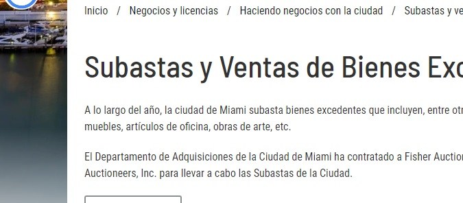 carros usados en venta miami subasta