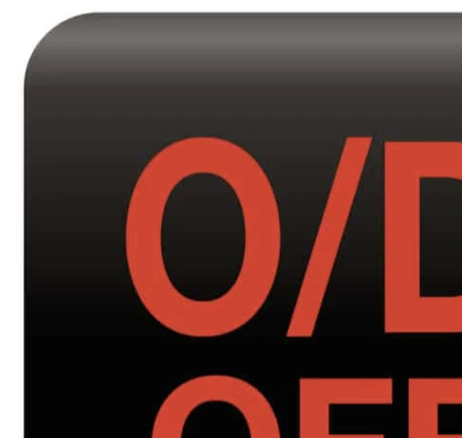que quiere decir o/d off