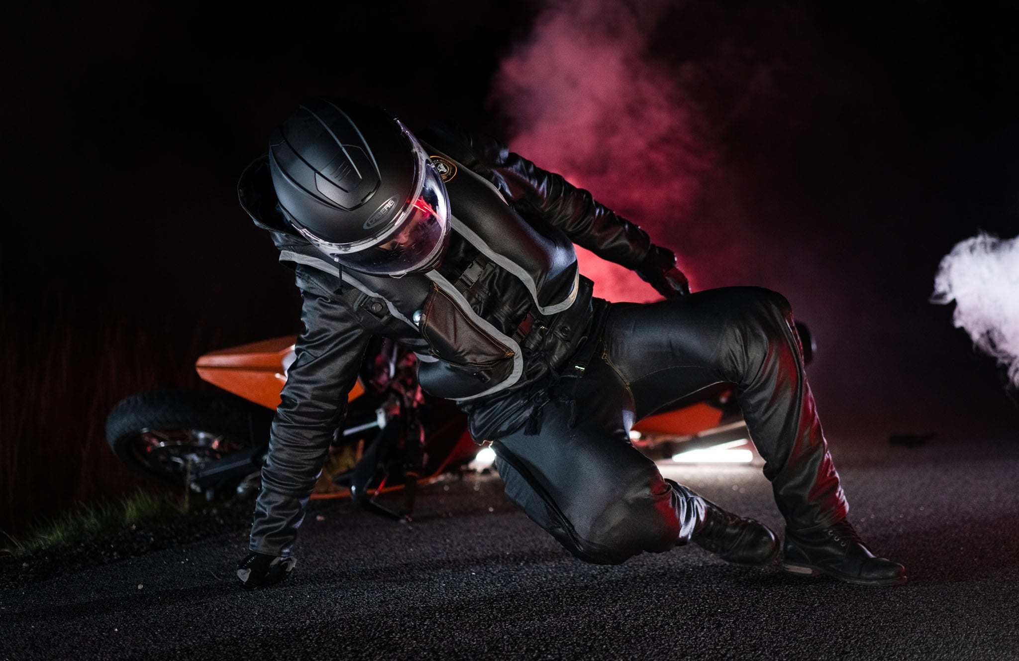 pantalones con airbag para motociclistas