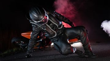 pantalones con airbag para motociclistas
