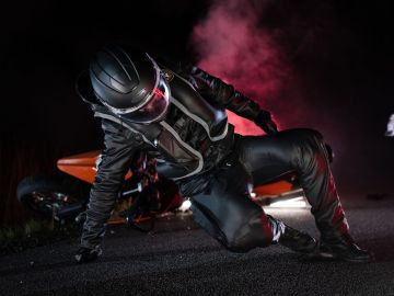 pantalones con airbag para motociclistas