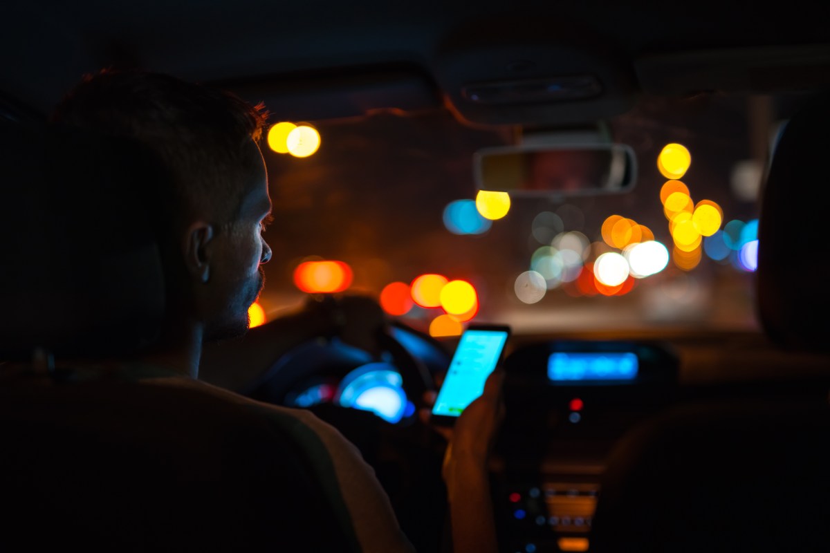 conducir de noche