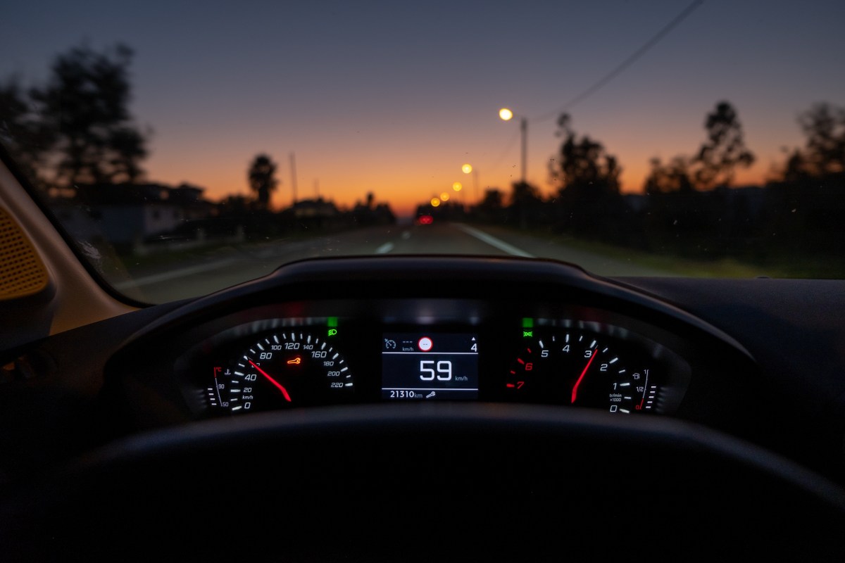 conducir de noche