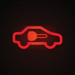 замок на приборной панели автомобиля