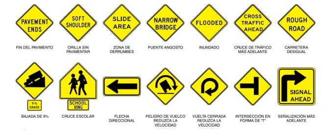 señales de tránsito en texas y su significado