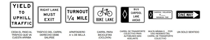 señales de transito y su significado en texas