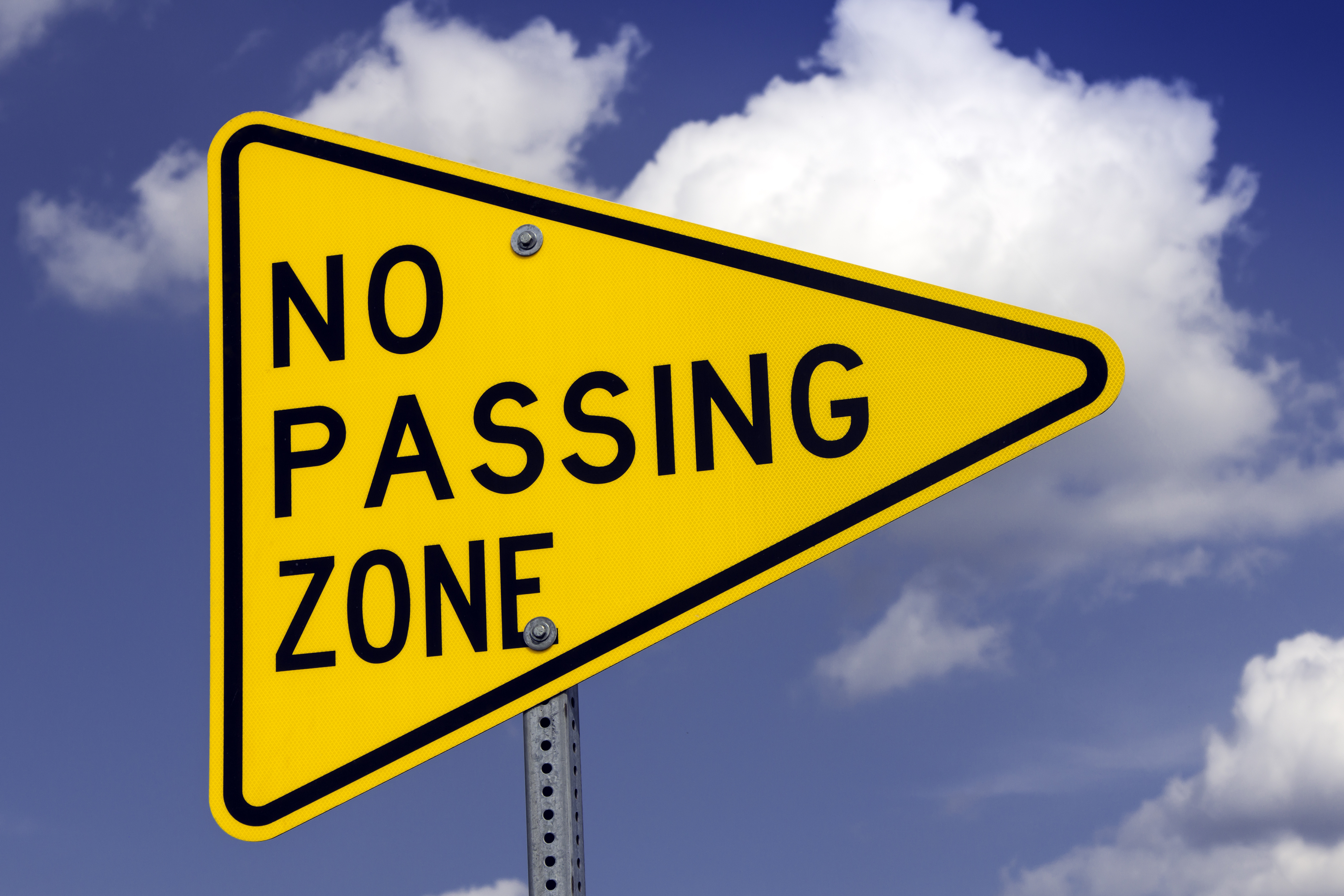 No Passing Zone