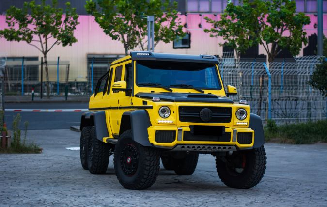 Пикап 6×6.