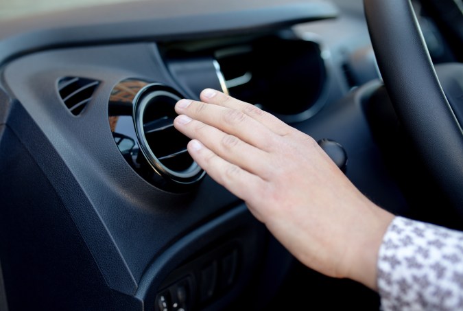Aire acondicionado de un auto