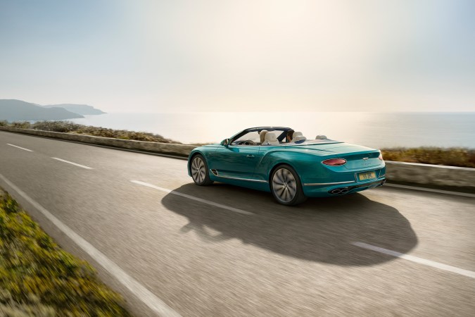 Bentley Continental GT descapotable.